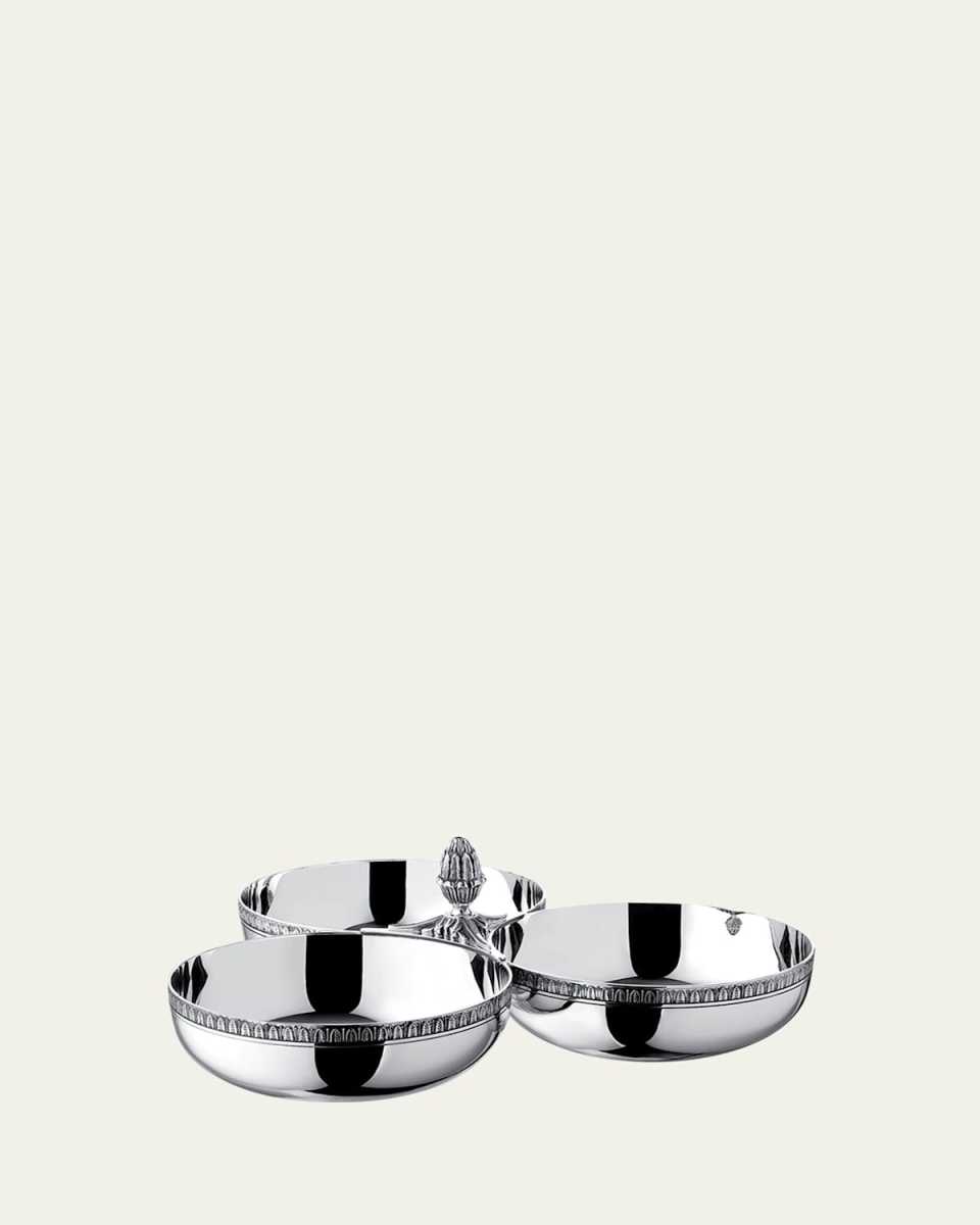 Malmaison Triple Bowl Server